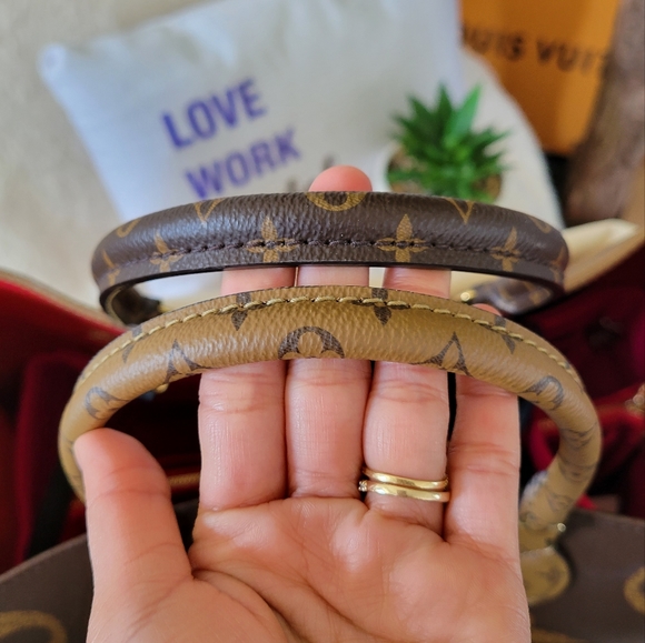 Gorgeous On the Go GM Reverse ❤️ Authentic LV Handbag Shoulder Bag Monogram - Picture 7 of 16